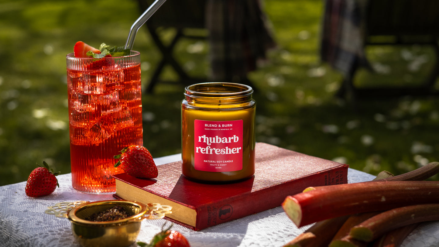 Rhubarb Refresher | Tea Scented Candle