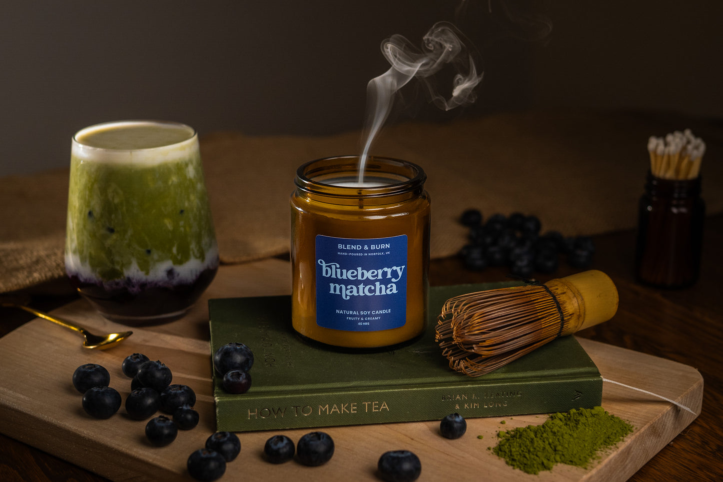 Blueberry Matcha | Tea Scented Candle