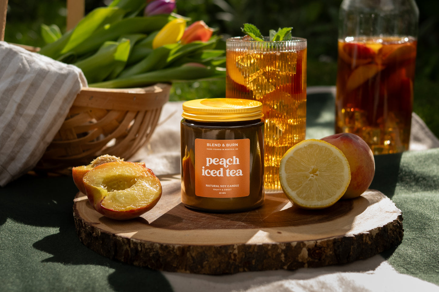 Peach Iced Tea | Tea Scented Candle