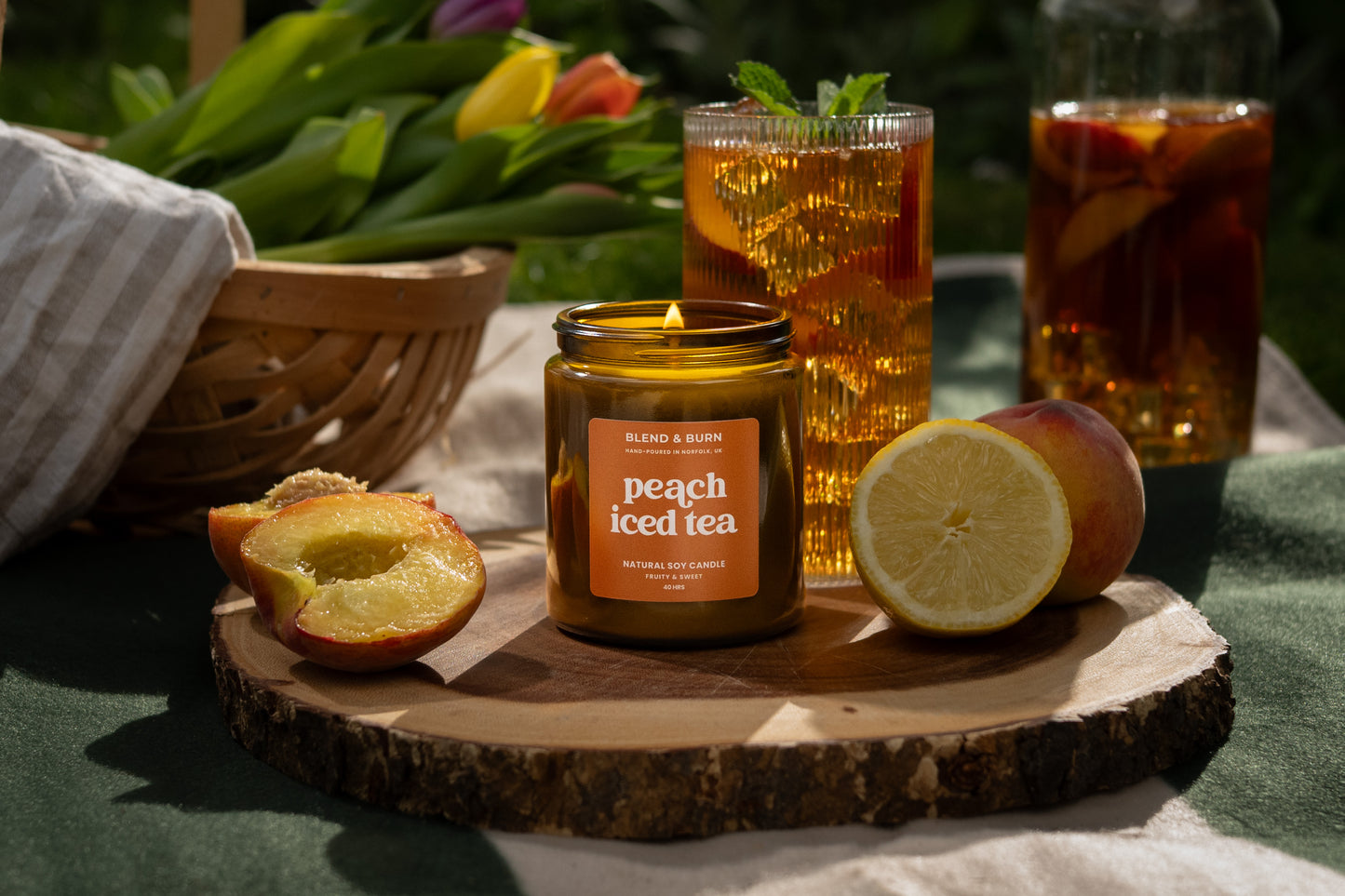 Peach Iced Tea | Tea Scented Candle