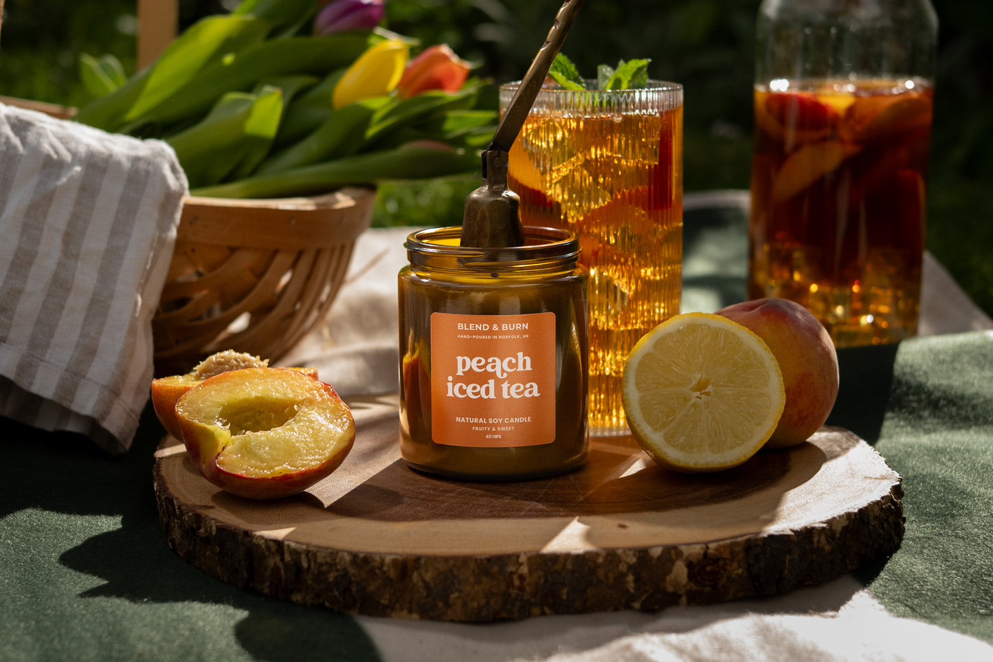 Peach Iced Tea | Tea Scented Candle