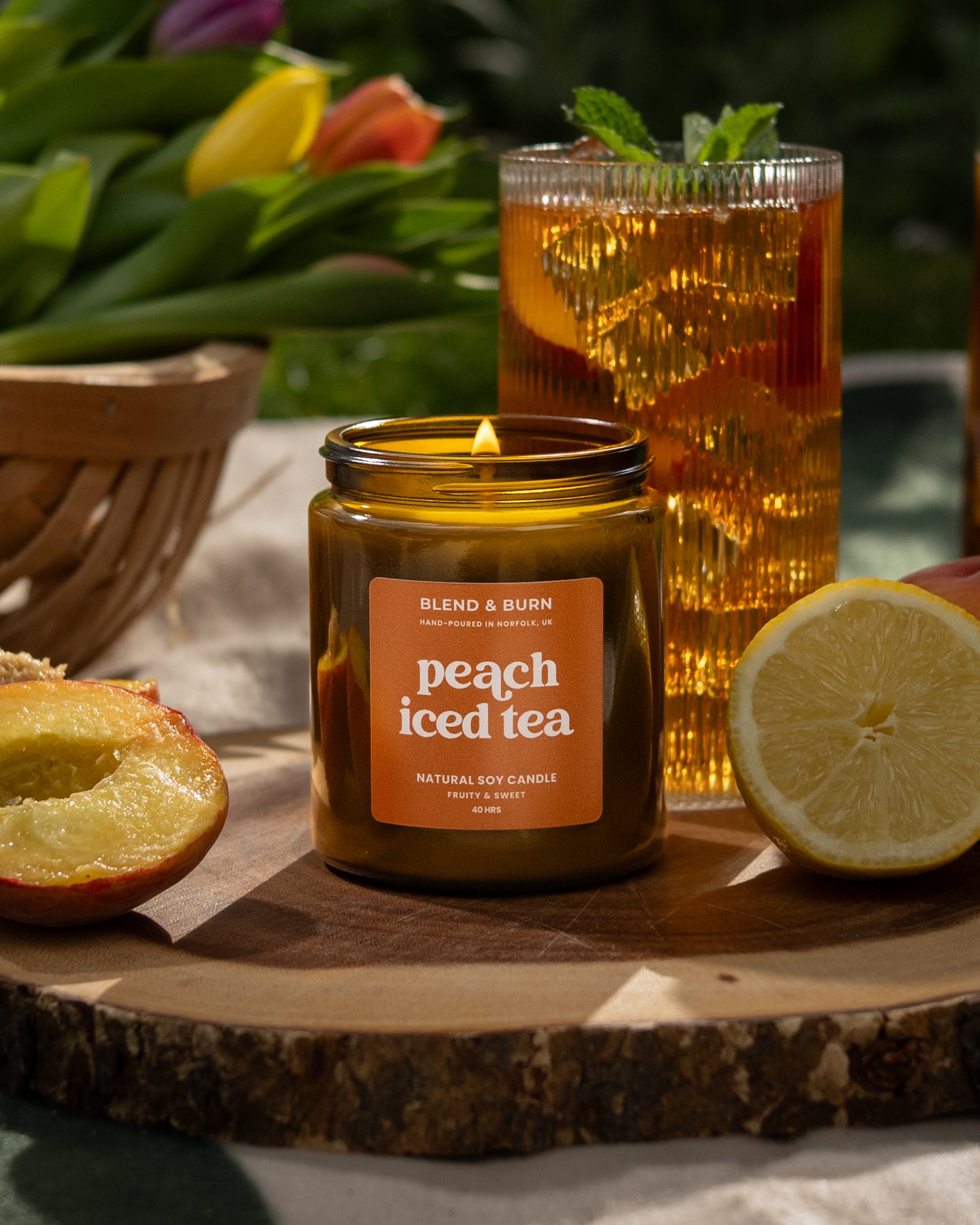 Peach Iced Tea | Tea Scented Candle