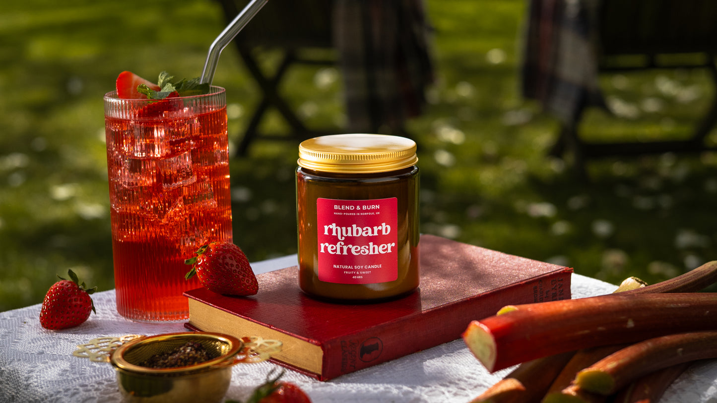 Rhubarb Refresher | Tea Scented Candle
