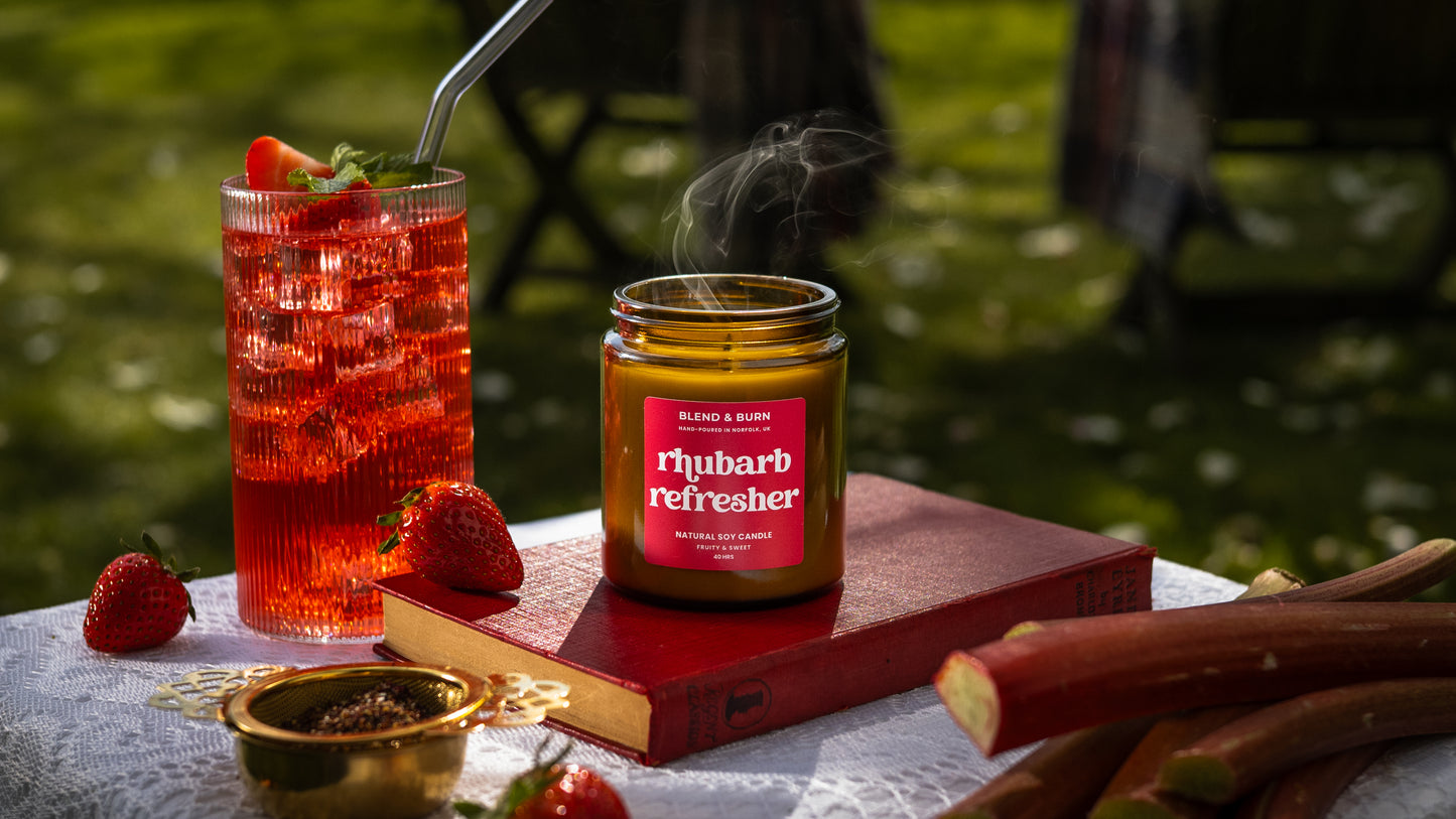 Rhubarb Refresher | Tea Scented Candle