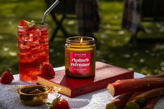 Rhubarb Refresher | Tea Scented Candle