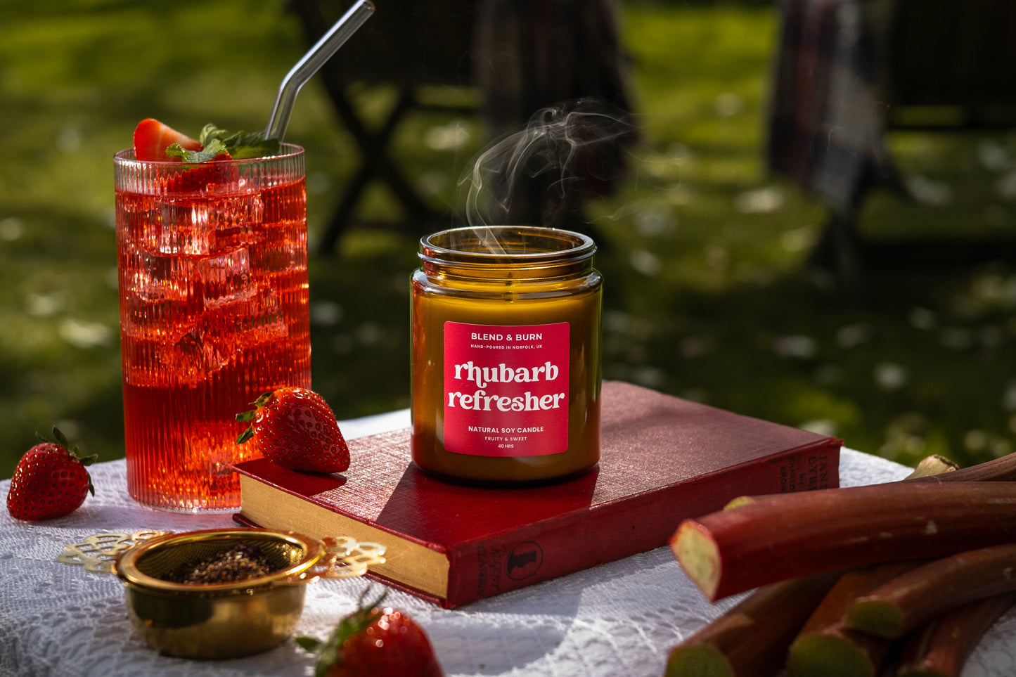 Rhubarb Refresher | Tea Scented Candle
