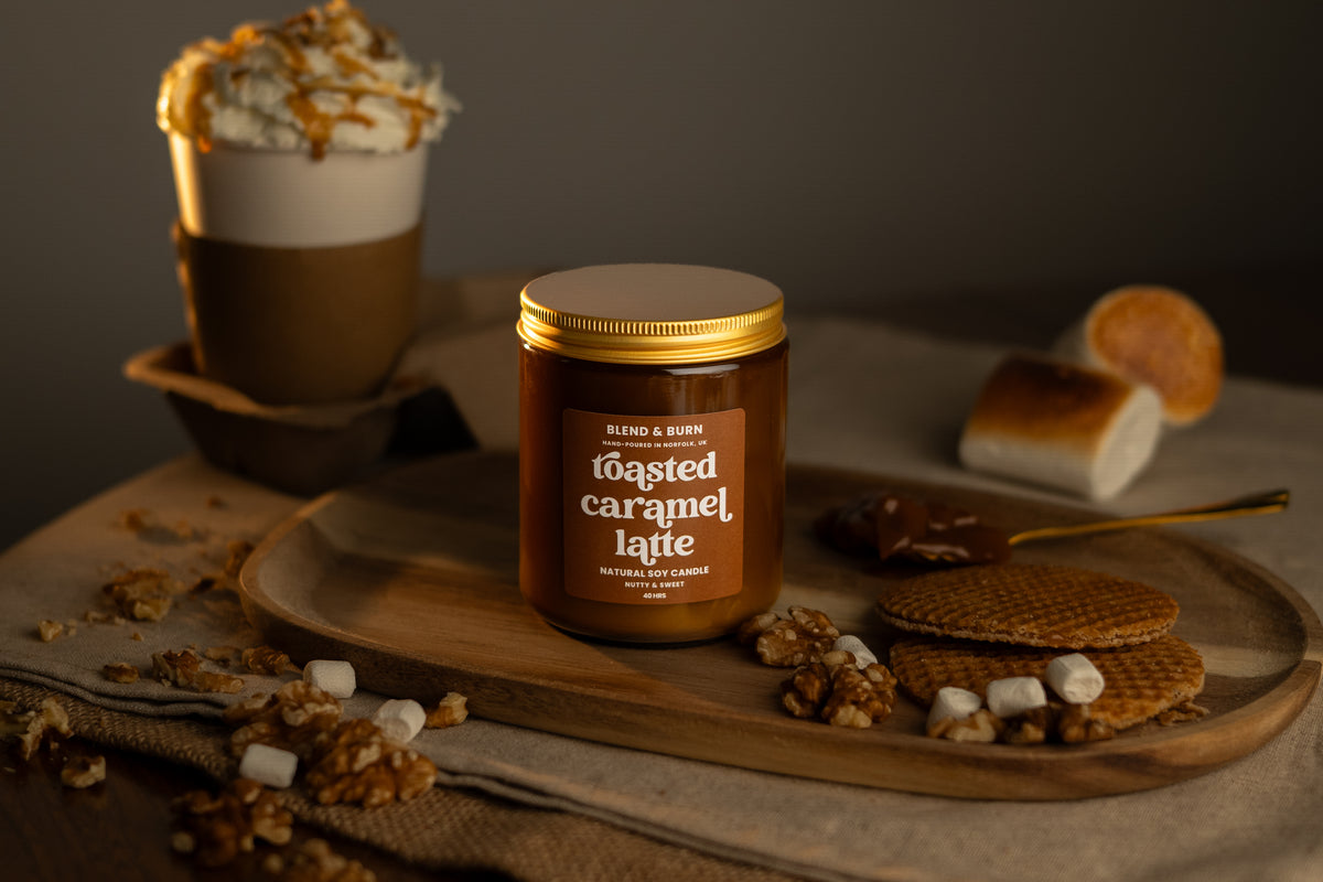 Toasted Caramel Latte  | Coffee Scented Candle