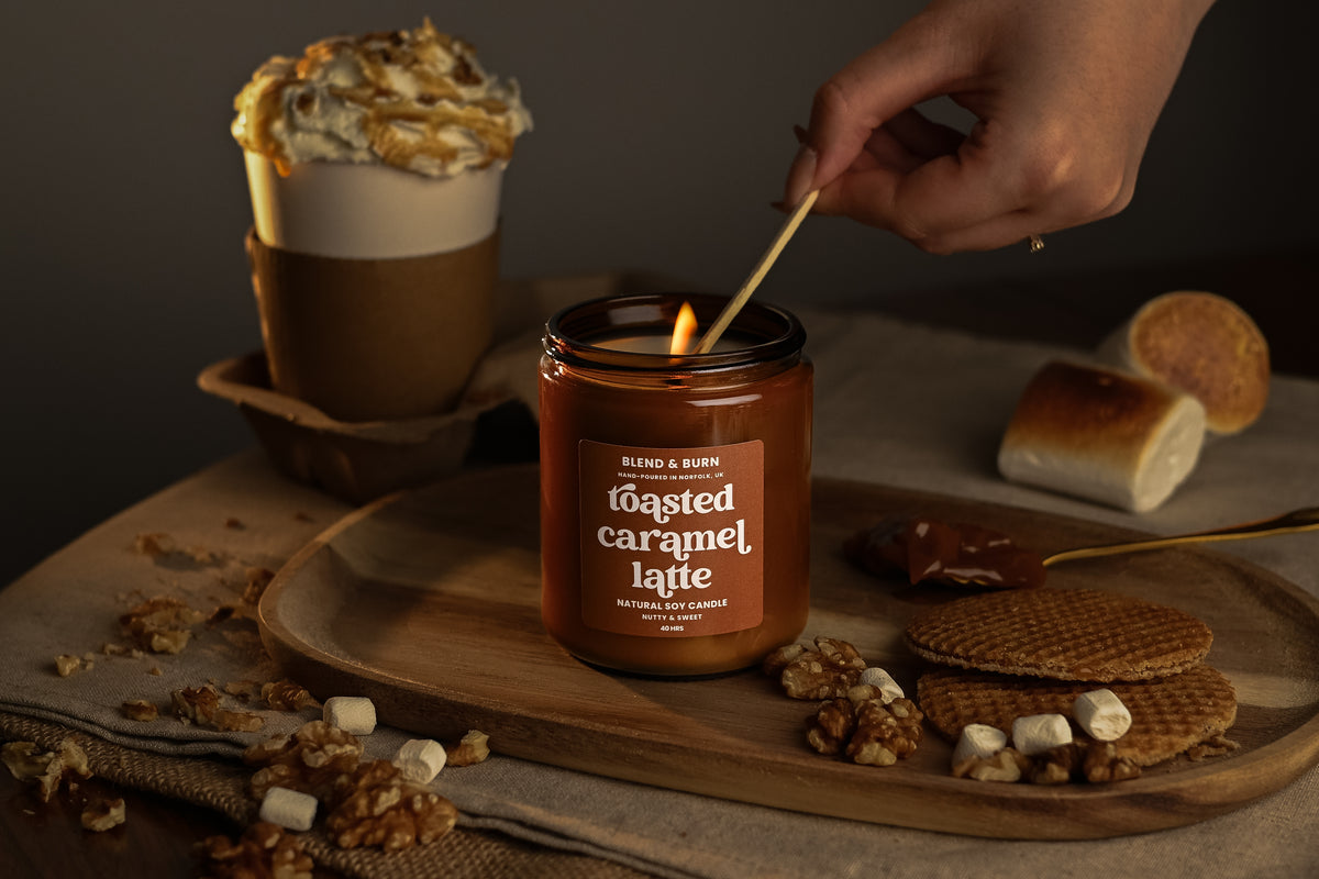 Toasted Caramel Latte  | Coffee Scented Candle