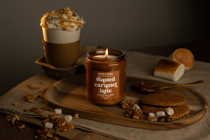 Toasted Caramel Latte  | Coffee Scented Candle