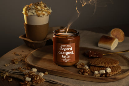Toasted Caramel Latte  | Coffee Scented Candle